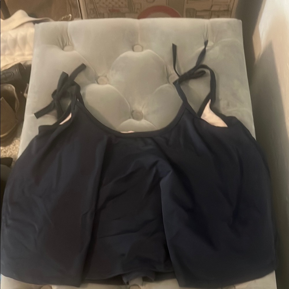 Navy Blue Women's Top M